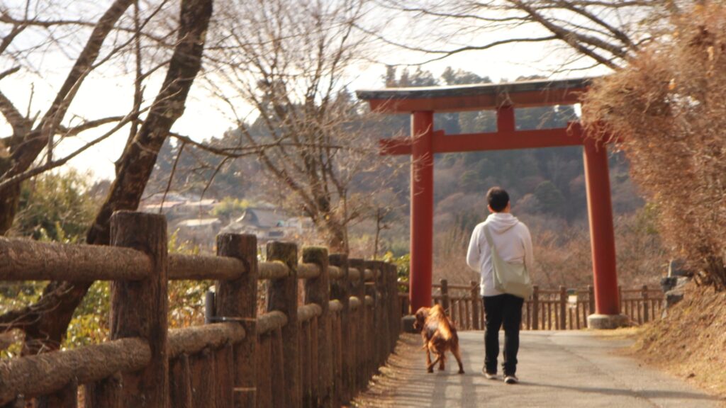 御嶽山　御嶽神社　ペット